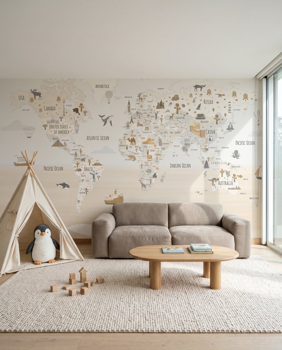 Little World Journey in an interior