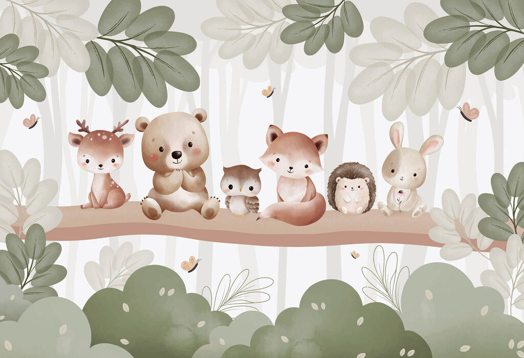 Woodland Friends — full design