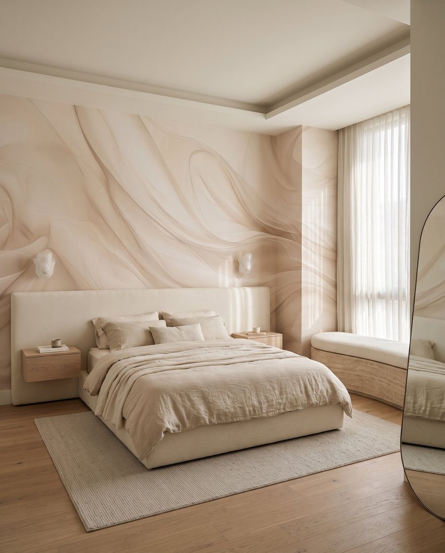 Silken Flow in an interior