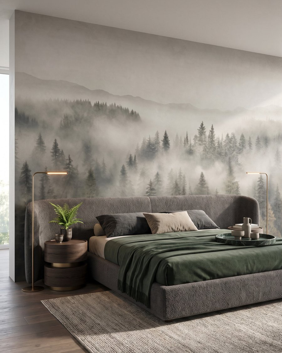 Pines in the Mist — interior 2