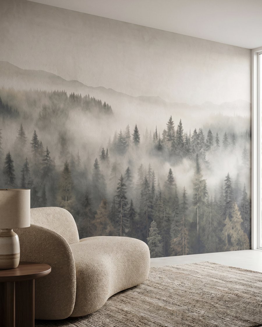 Pines in the Mist — interior 3