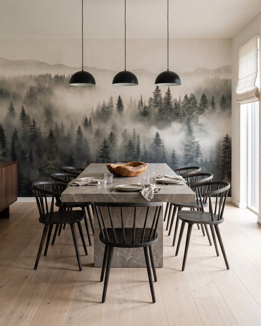 Pines in the Mist — interior 9