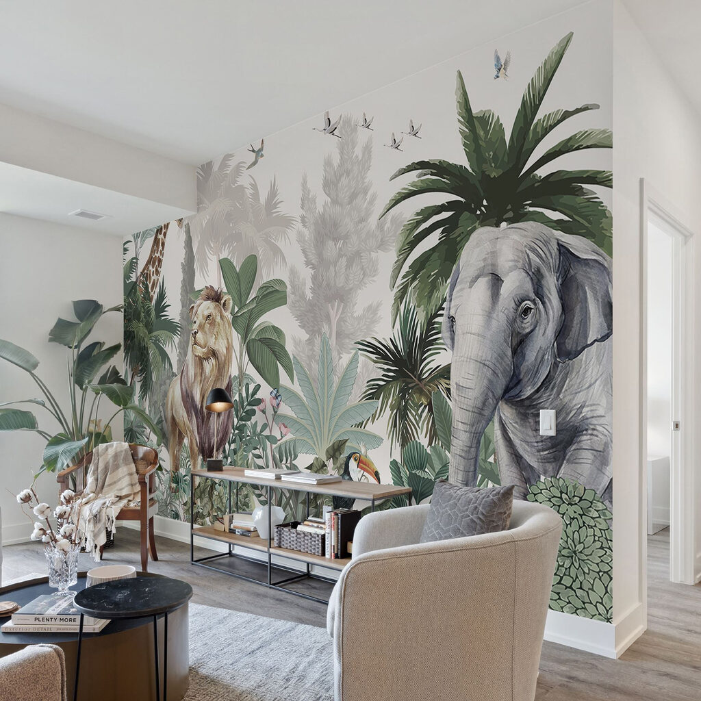 Safari in the Palms in an interior