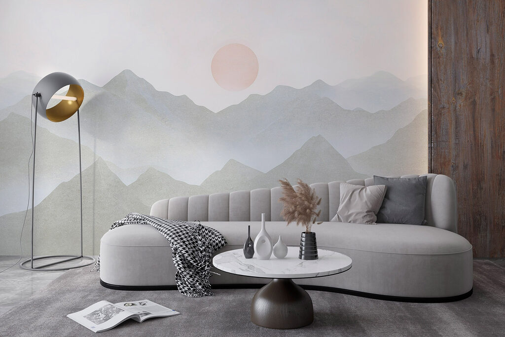 Sun Above Soft Summits — interior 3