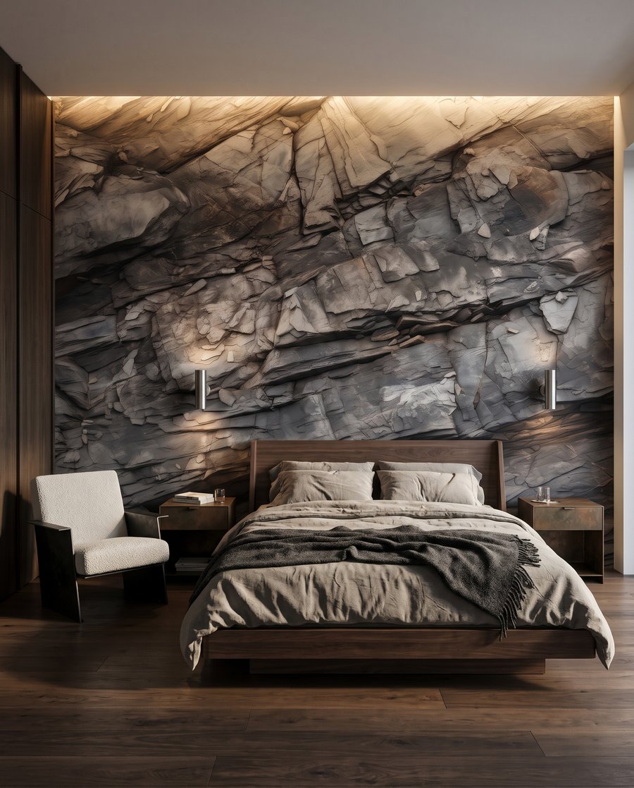 Layered Stone in an interior
