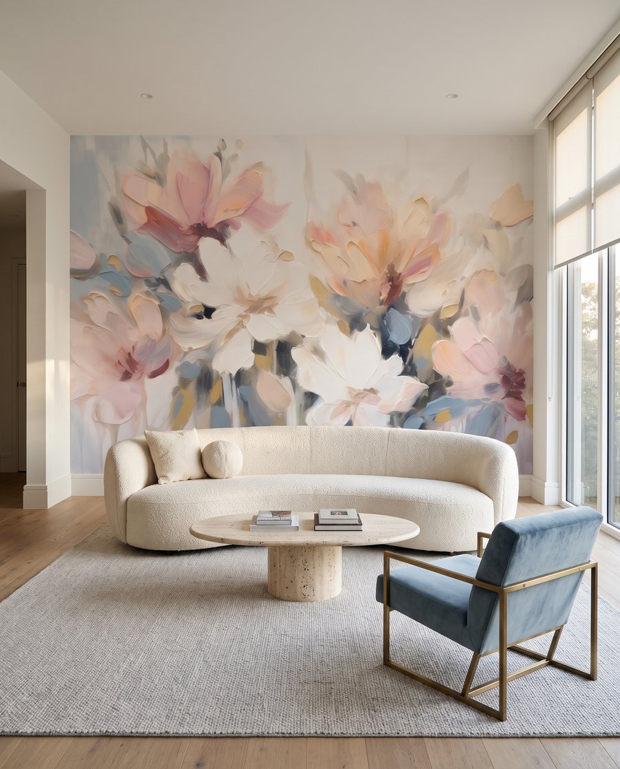 Sunlit Flower Painting — interior 4