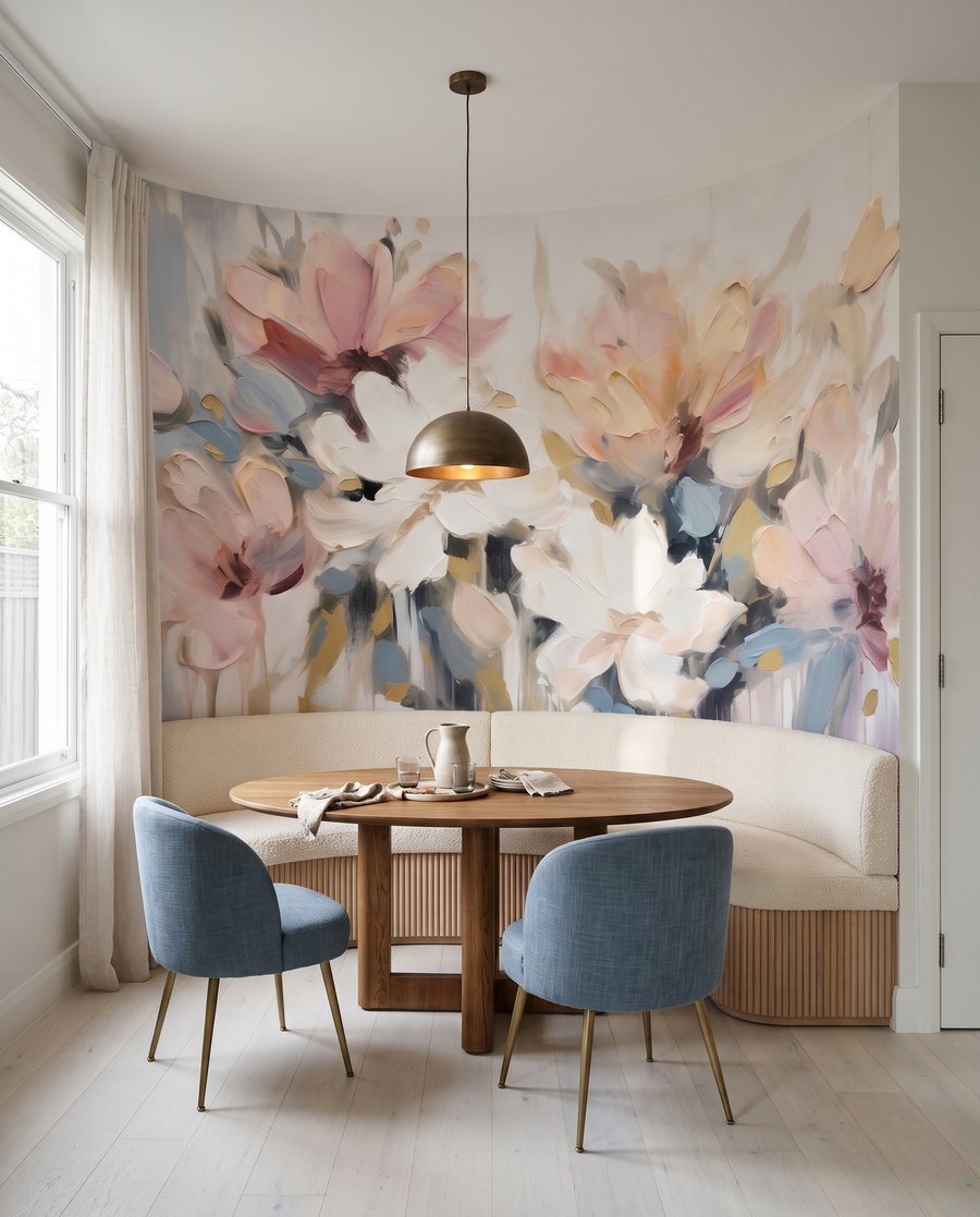 Sunlit Flower Painting — interior 9