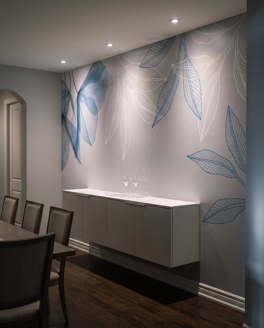 Airy Leaf Outlines — interior 9