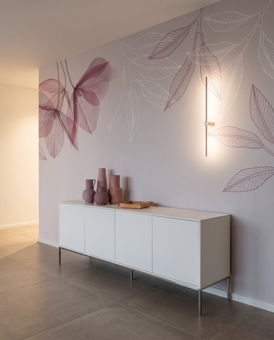 Airy Leaf Outlines — interior 4