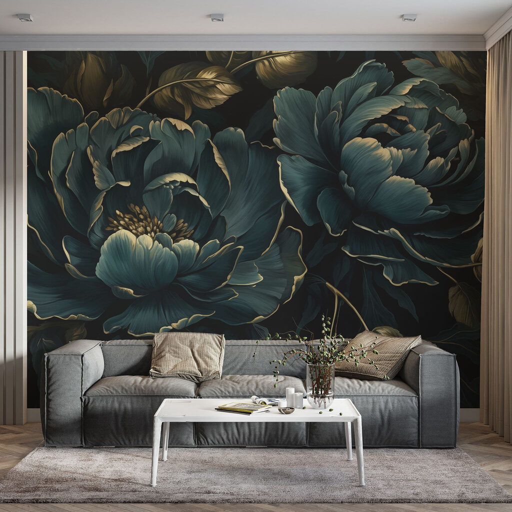 Peonies After Dusk — interior 3