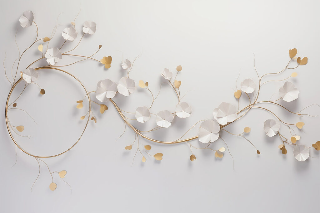 Blossom Spirals — full design