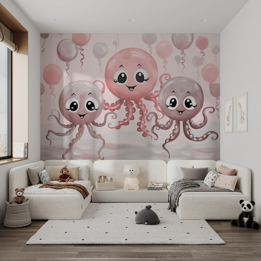 Octopus Balloon Party — interior 3