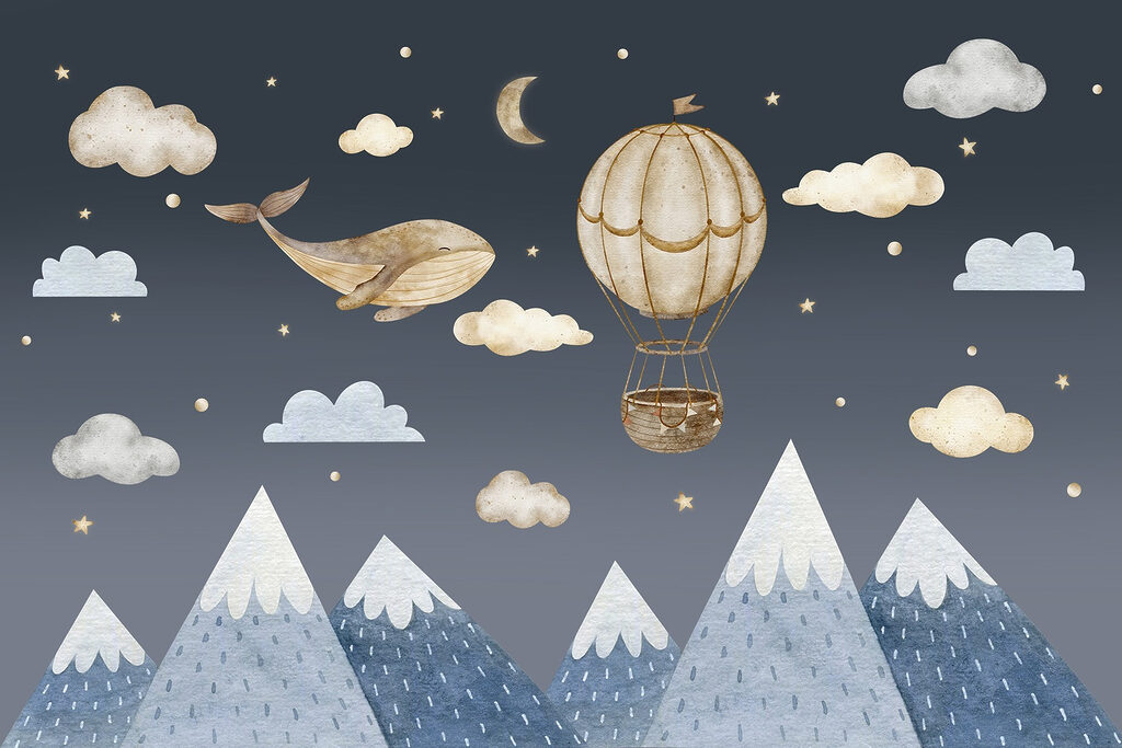 Whale Balloon Dream — full design