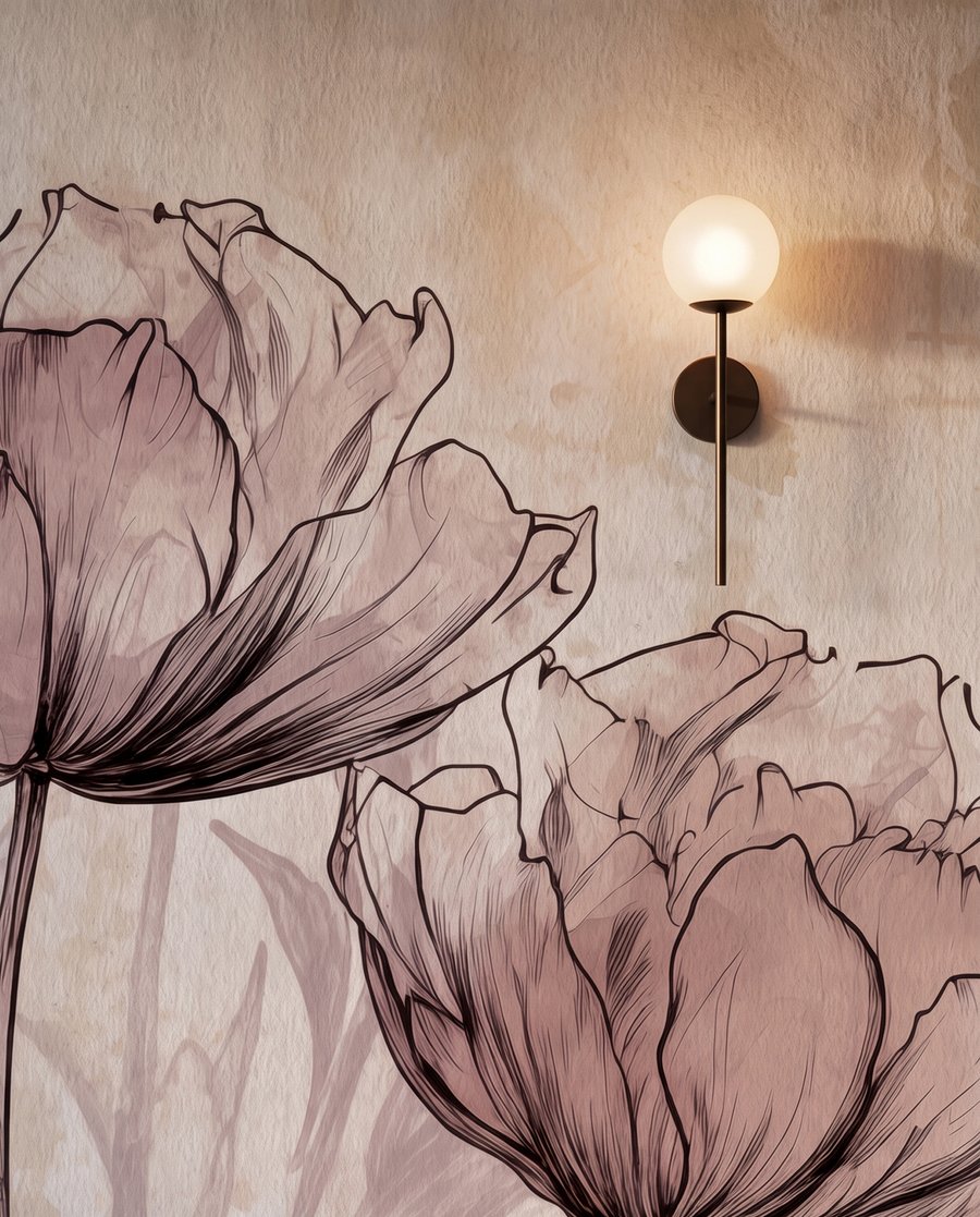 Flower Sketch — detail