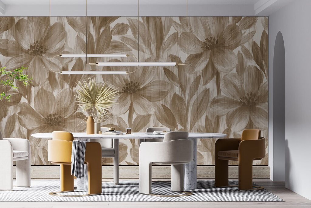Layered Botanical Relief — interior 3
