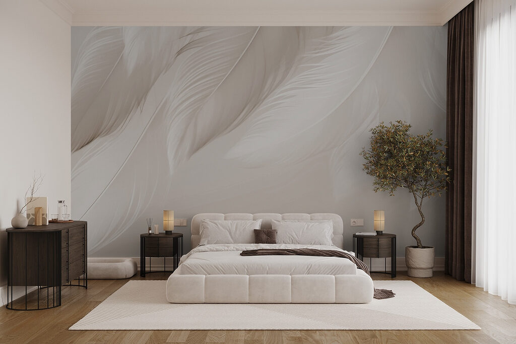 Feather Veil in an interior