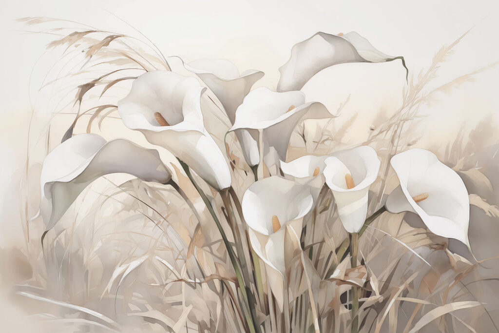 Calla Lily Meadow — full design