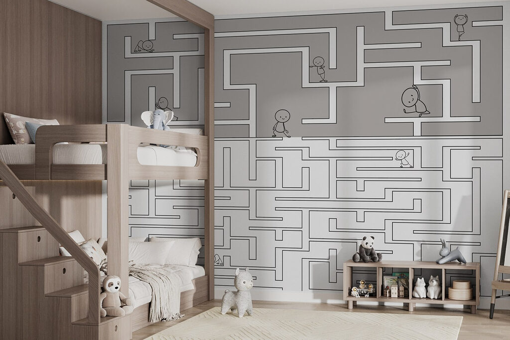 People in the Maze — interior 1