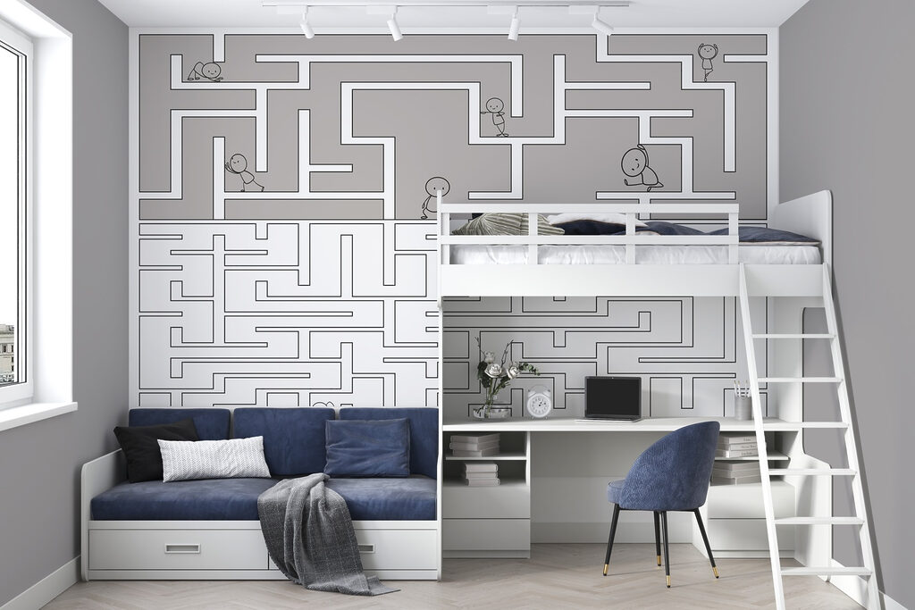 People in the Maze — interior 3