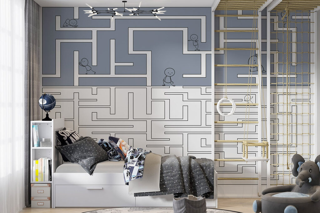 People in the Maze — interior 1