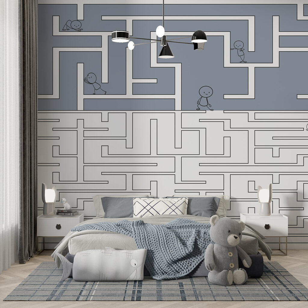 People in the Maze — interior 2