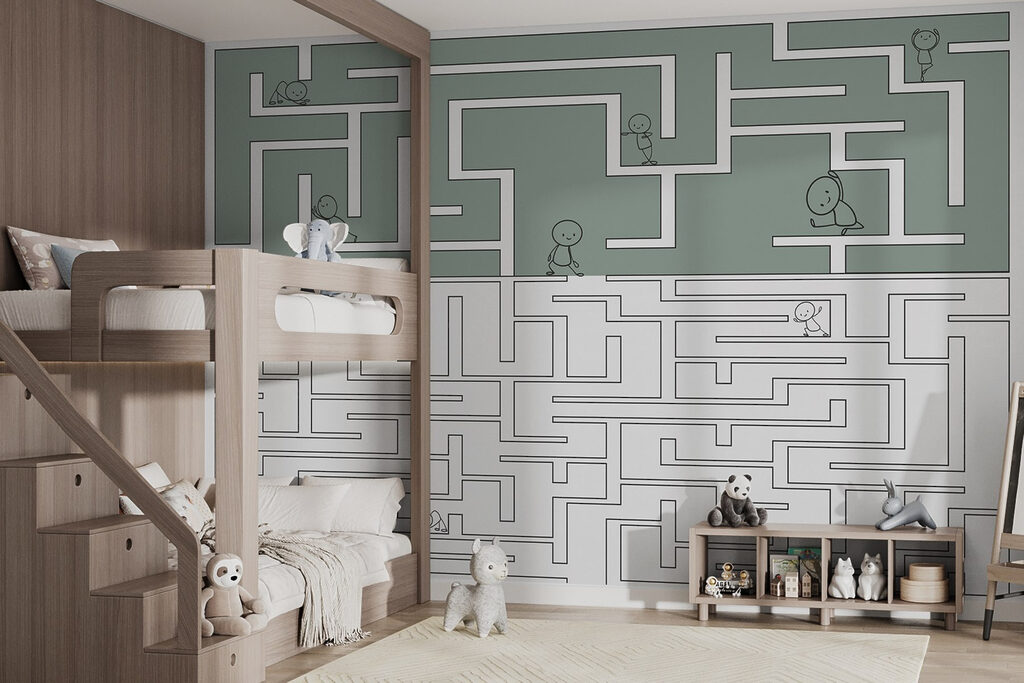 People in the Maze — interior 2