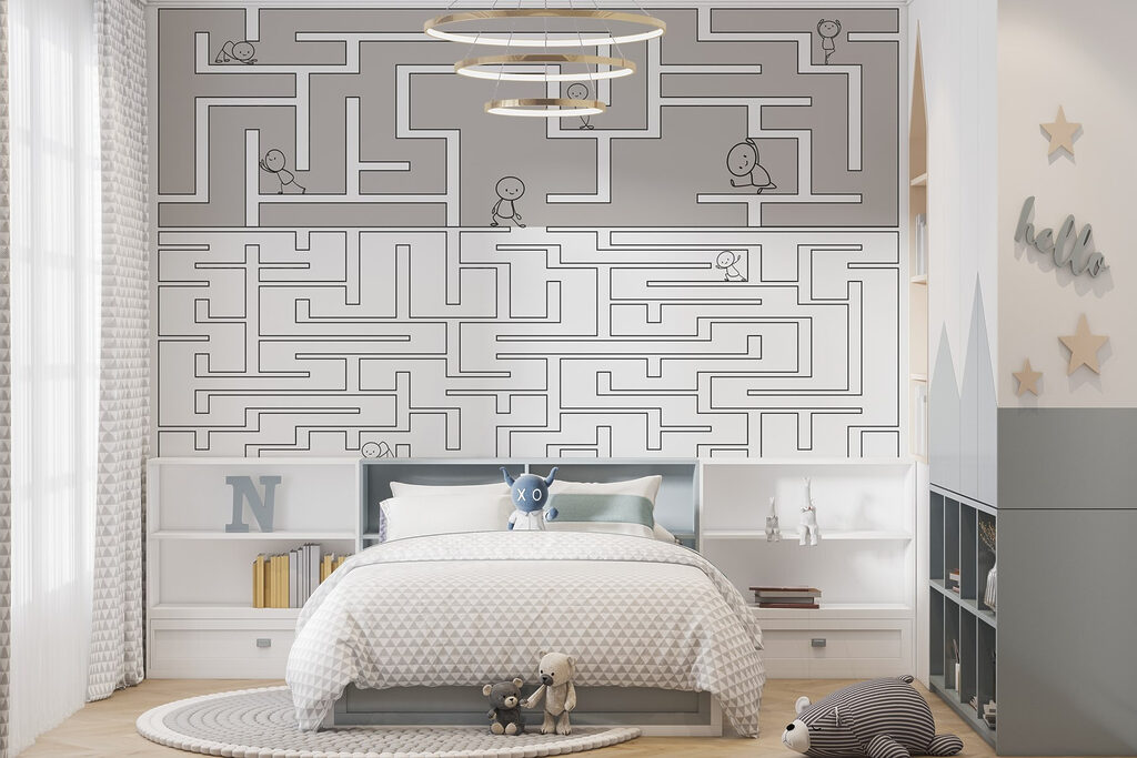 People in the Maze — interior 1