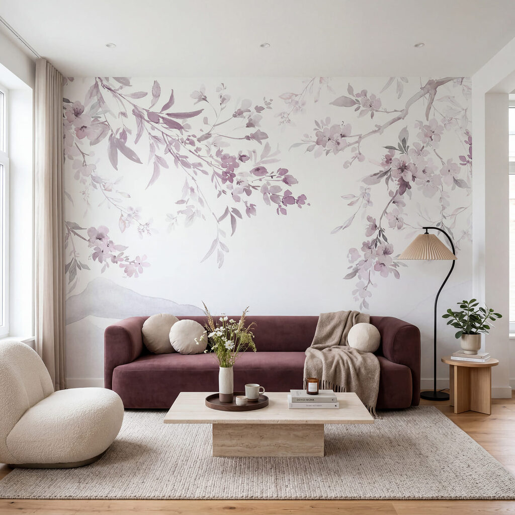 Blossom Above Mountains — interior 1