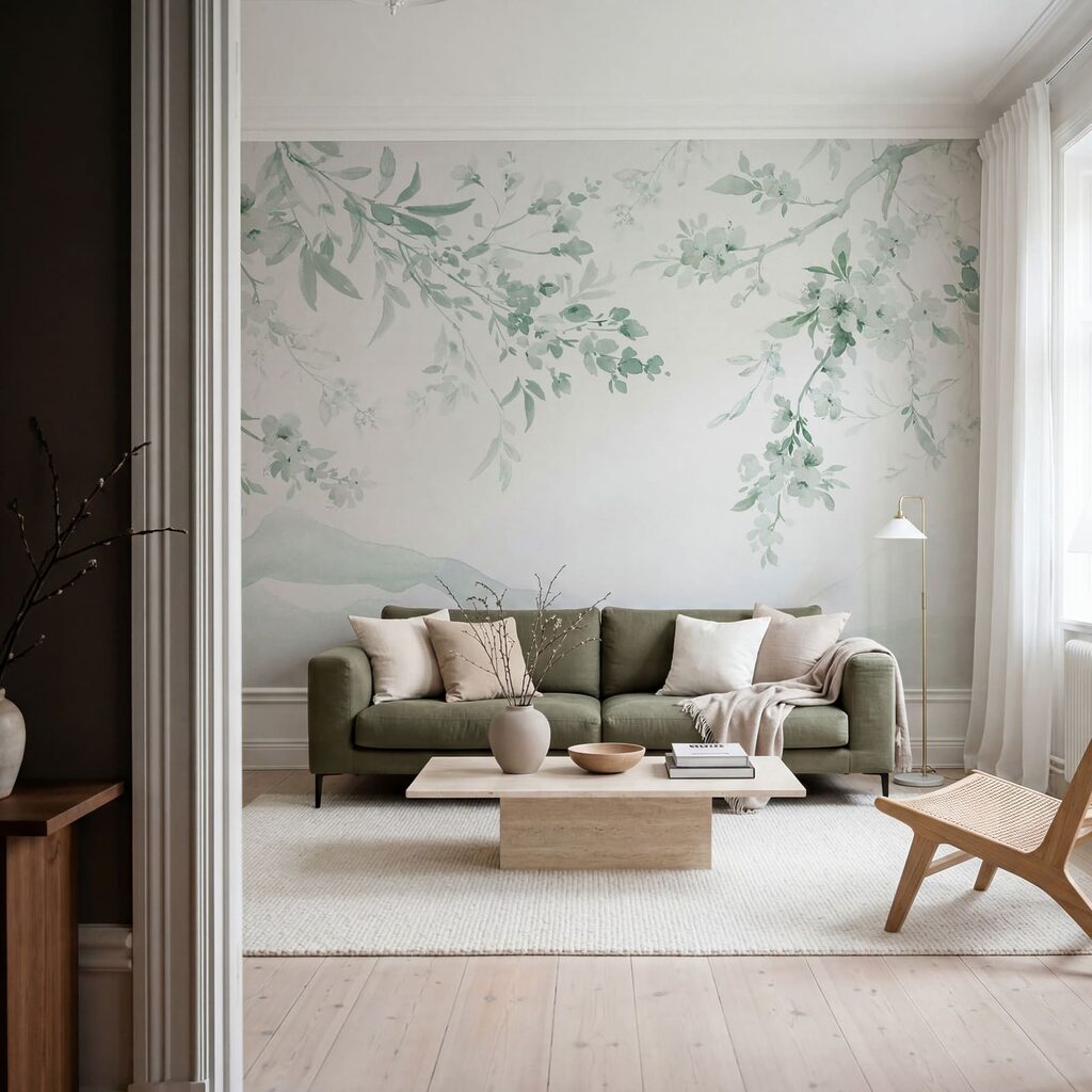 Blossom Above Mountains — interior 1