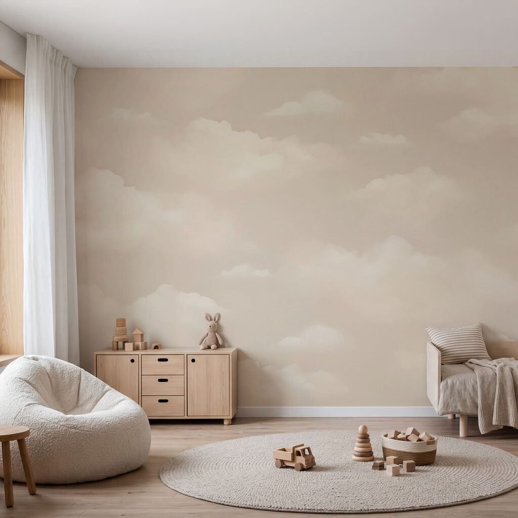 Soft Cloud Pattern in an interior