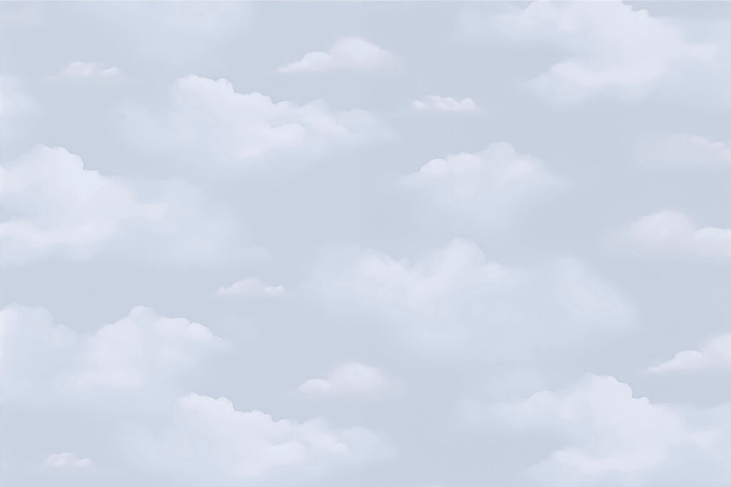Soft Cloud Pattern — full design