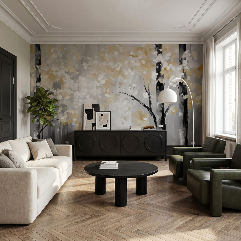 Woodland Blossom Light in an interior
