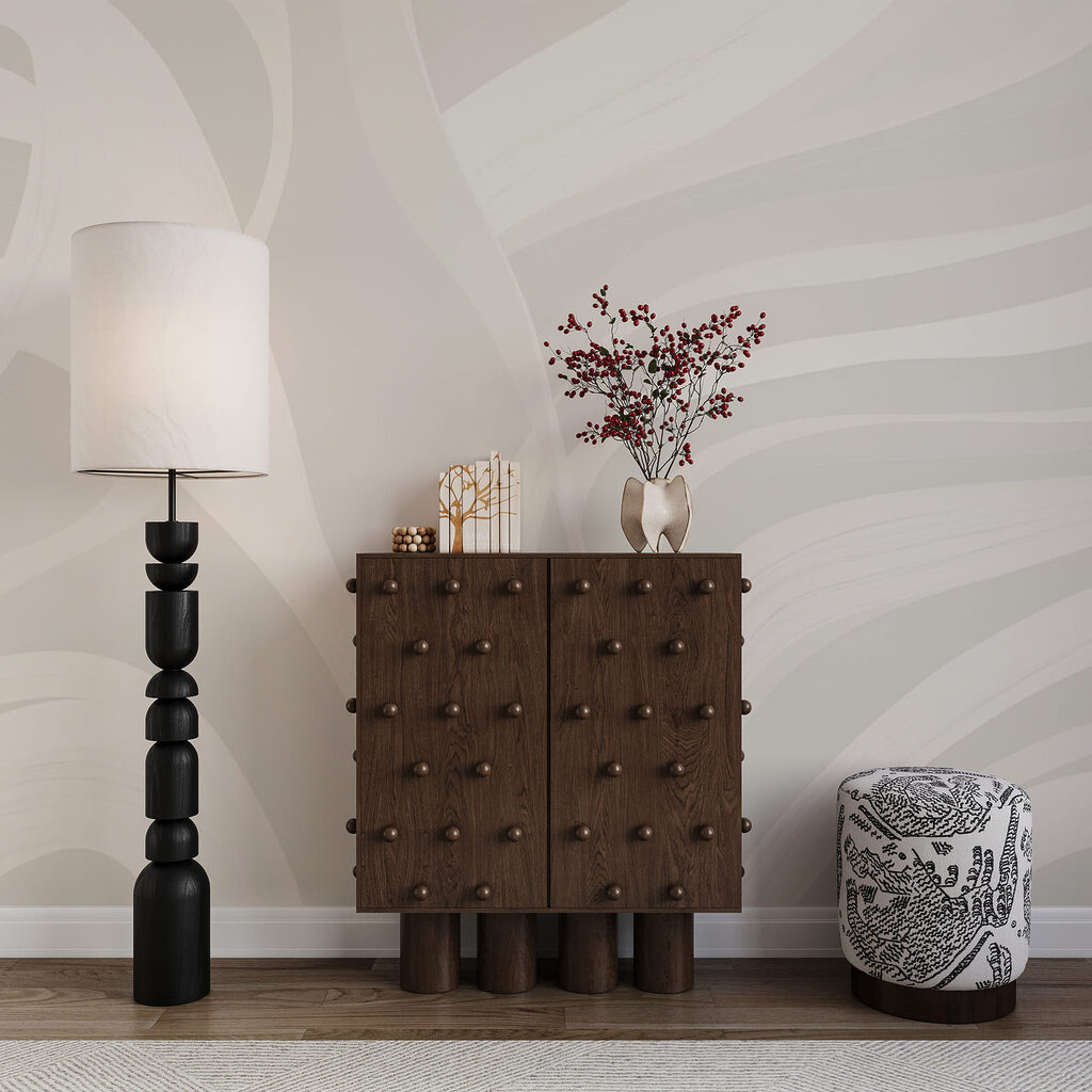 Organic Stripe Flow in an interior