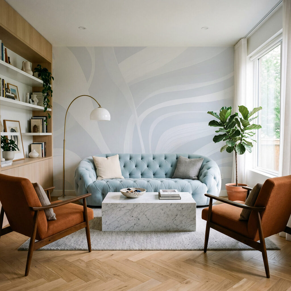 Organic Stripe Flow — interior 2