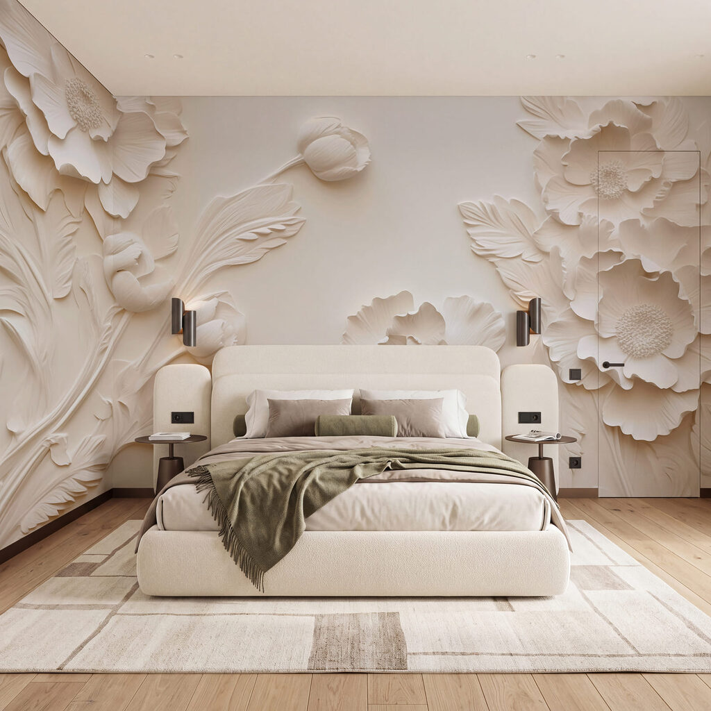 Carved Flower Border — interior 2