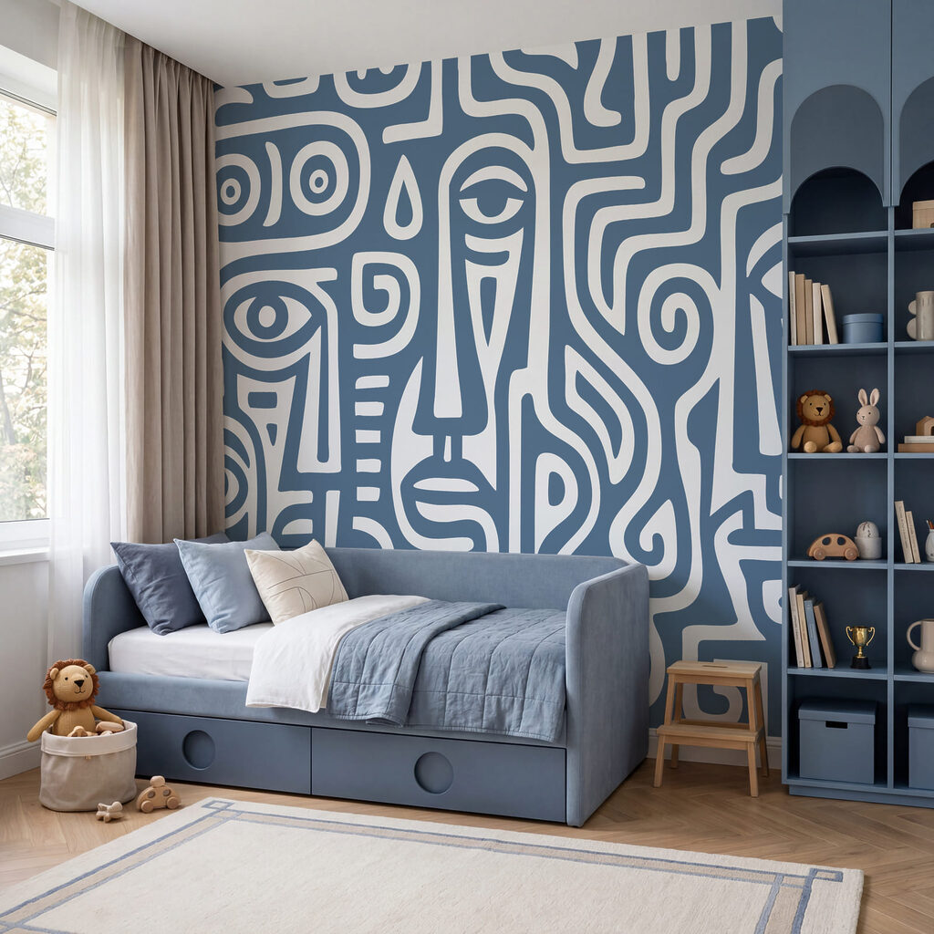 Faces in a Maze — interior 3