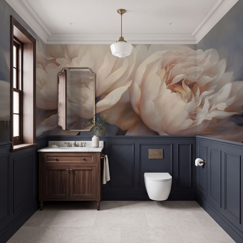 Peony Pair in an interior
