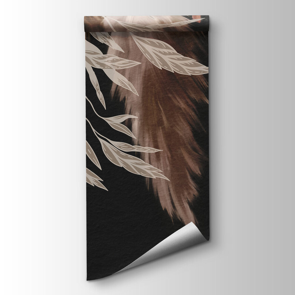 Hanging Feather Garland — product view