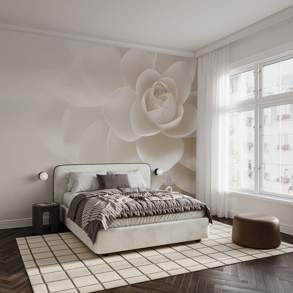 Sculpted Camellia — interior 2