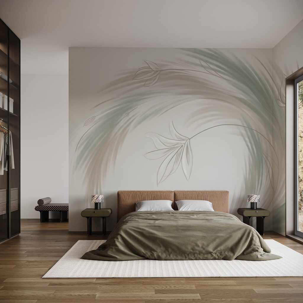 Feathered Circle in an interior