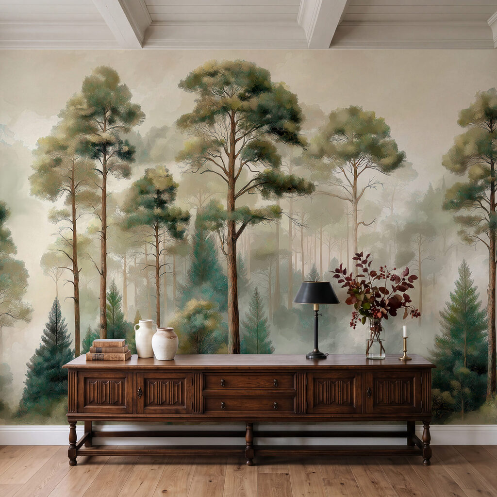 Forest Clearing in an interior