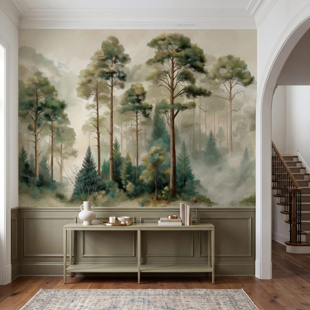 Forest Clearing in an interior