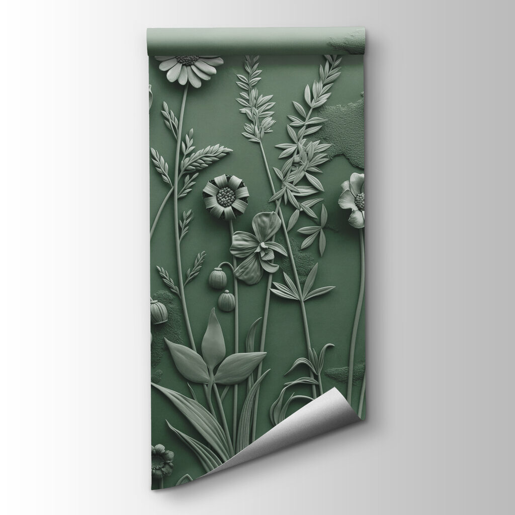 Meadow Flowers in Relief — product view