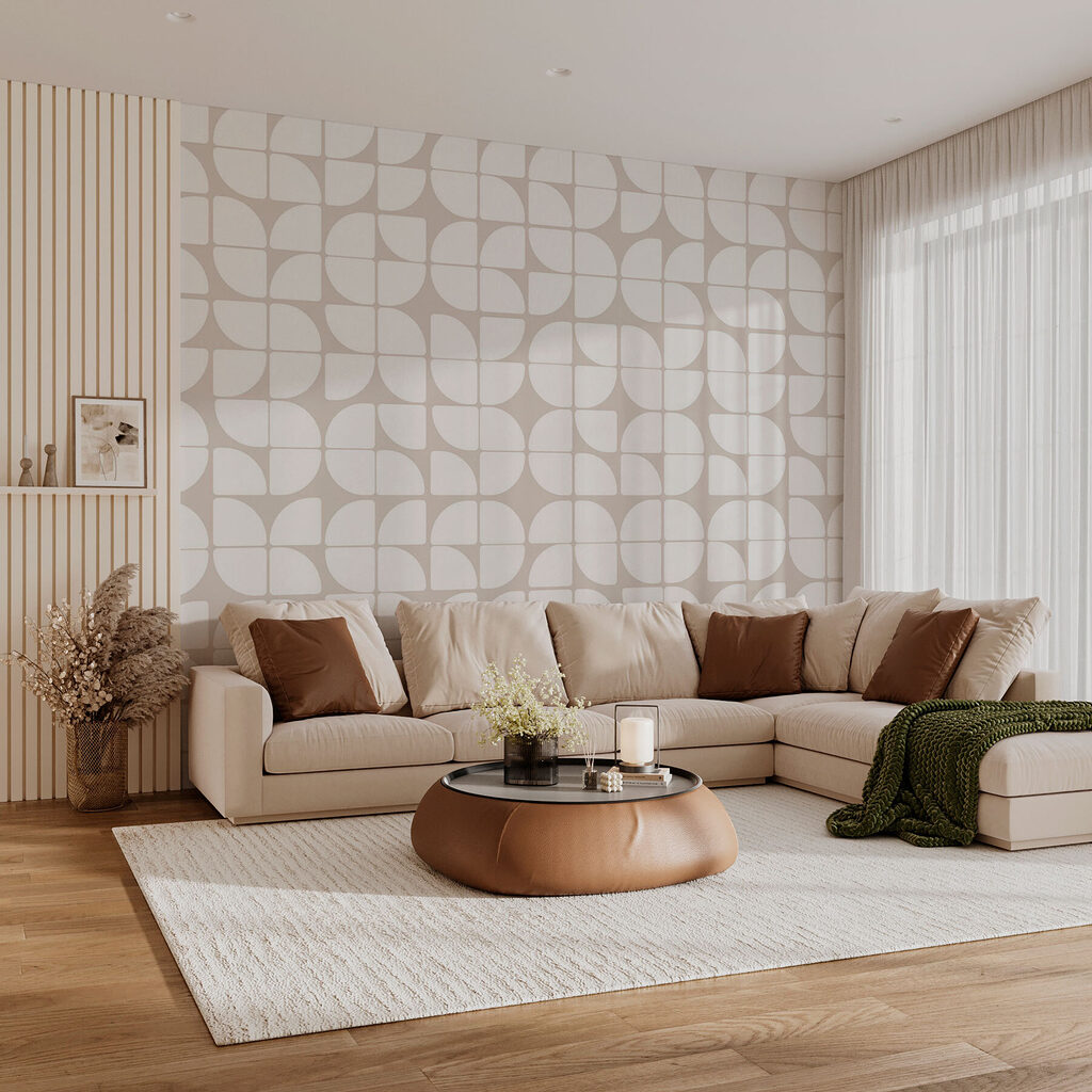 Little Geometric Petals — interior 3