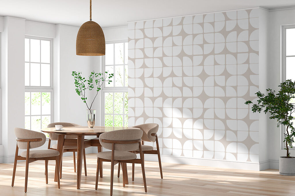 Little Geometric Petals in an interior
