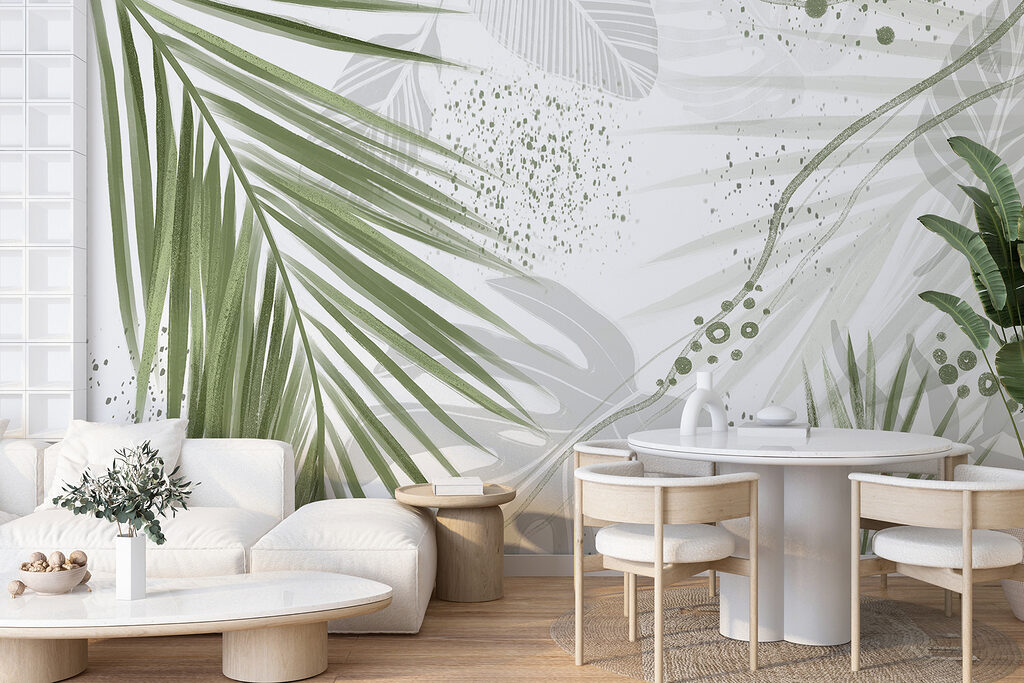 Palm and Monstera — interior 4