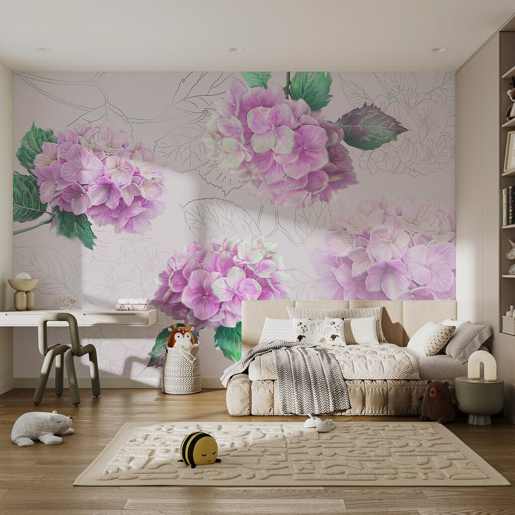Hydrangea Sprigs — interior 2