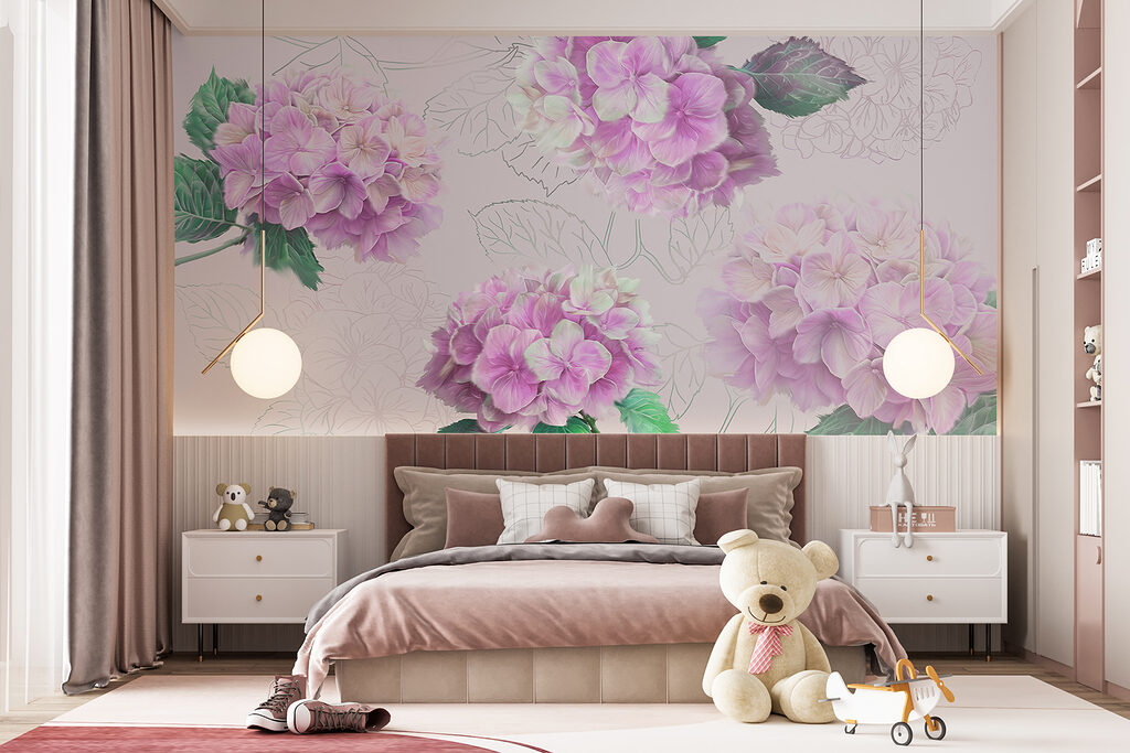 Hydrangea Sprigs — interior 3