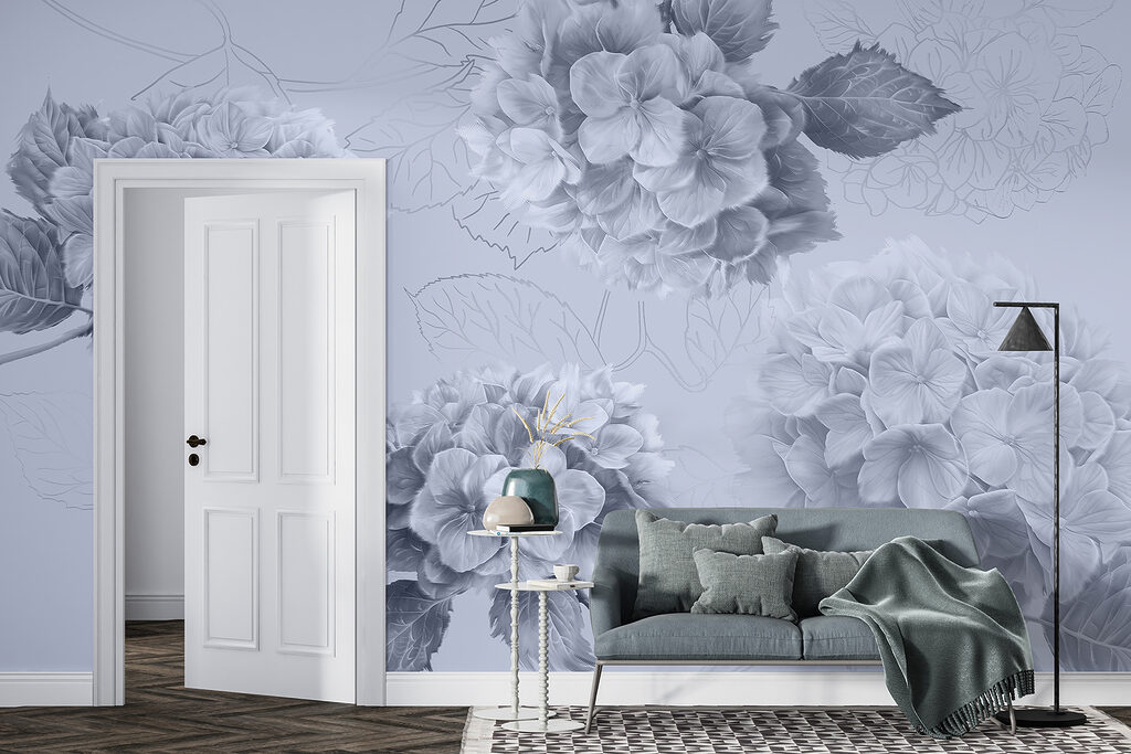 Hydrangea Sprigs — interior 3