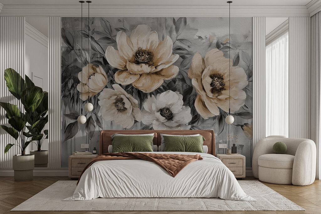 Painted Poppy Bouquet — interior 2
